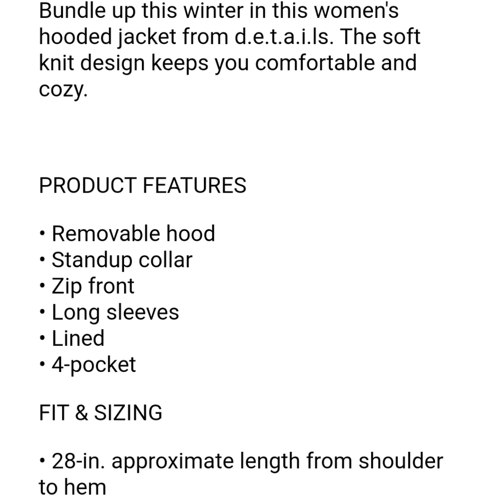 Women's winter jacket - Picture 9 of 12